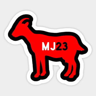 Michael Jordan - MJ23 GOAT Sticker